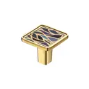 Мебельная ручка-кнопка Kerron золото JUNGLE KA3-000JG22-OT