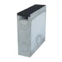Пескоуловитель Aquadrenag Prom plus 1000x163x510мм D400 серый