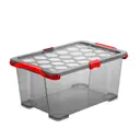 Корзина для хранения в ванной комнате Rotho Evo Total 39.50x28x59см цвет серый, серебристый