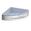 Полка для ванной комнаты Brimix 5637 нержавеющая сталь 23x31 см