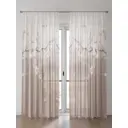 Тюль Comfy Way Алоуна - 58 CW580058-240 150x240 см на шторной ленте цвет белый 2 шт