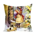 Подушка декоративная Zaberite Рождество стучится в дверь 3917, 40x40 см