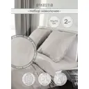 Наволочка Denastia BASIC COLLECTION C060270 70x70 см сатин 2 шт цвет серый