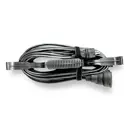 Удлинитель-шнур на рамке iTOK тип SUR iCONNECT 1 розетка с заземлением ПВС 3x1.5 40 м 3500 Вт цвет черный