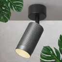 Светильник точечный накладной Wolta Luxor GU10 цвет серый/серебристый
