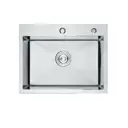 Накладная мойка Gerhans K36045 45x60x22 см нержавеющая сталь цвет нержавеющая сталь