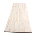 Столешница Дом дерева 100x60x4 см масло-воск дерево цвет белый
