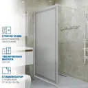 Душевая ширма GuteWetter 4184591855 80 см прямоугольная