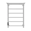 Полотенцесушитель электрический Арго 500x800 мм 140 Вт с терморегулятором и полкой Н-образный цвет белый