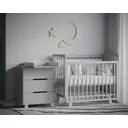Кровать Incanto Anniken 60x120 см дерево цвет серый/белый
