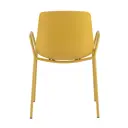 Стул Stool group Kaira 44.5x81.5x56 см пластик цвет горчичный 2 шт.