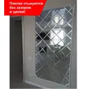 Панно ПлиткаДекор из зеркальной плитки 18x18 см с фацетом 10 мм (размер Панно ПлиткаДекор 102x178,5 см)