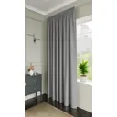 Штора на ленте со скрытыми петлями KREAFORTA Pharu 140x280 см цвет светло-серый