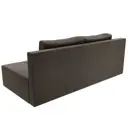 Диван раскладной Лига диванов 200x76x90 см велюр цвет коричневый