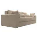 Диван раскладной Лига диванов 250x96x106 см велюр цвет бежевый