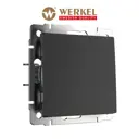 Переключатель перекрестный встраиваемый Werkel a051611 1 клавиша цвет черный