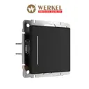Умный выключатель встраиваемый Werkel Встраиваемые механизмы a064141 1 клавиша цвет черный
