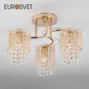 Потолочный светильник EUROSVET 30137/3 золото