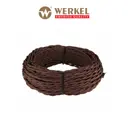 Ретро кабель Werkel W6452514 витой 2x1.5 цвет коричневый 50 м