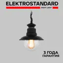 Светильник подвесной уличный Elektrostandard GL 3002H Talli 60 Вт IP44 цвет черный