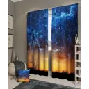 Комплект штор на ленте At Home Созвездие 150x260 см блэкаут цвет желтый/голубой/черный AA900383