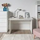 Стол письменный Праксис 120x75x65 см Кдсп цвет белый