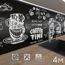 Стеновая панель Фартукофф Кофе тайм 400x60x0.15 см ПВХ цвет разноцветный