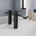 Смеситель для раковины Milardo Maze MAZBL00M01 однорычажный цвет чёрный матовый