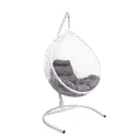 Кресло подвесное M-group 11830109 Капля Home 1-но местное до 120 кг белый