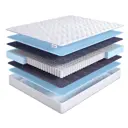 Матрас Dreamexpert Base Foam 10 TFK DEXDE7610835 90x190x16 см независимый пружинный блок 1-спальный