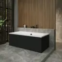 Ванна акриловая Helmken Vienna 1N06088R93 170 x 75 комплект 3 в 1 цвет белый/черный