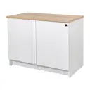 Кухонный шкаф напольный Solna Liva 120x91x63 см ЛДСП цвет белый