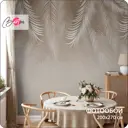 Фотообои флизелиновые Bartonwall 200x270 см Пальмовые листья M189-B