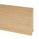 Плинтус напольный Pedross шпон SEG100 Дуб без покрытия (под тонировку) 95x15x2500 мм