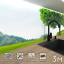 Стеновая панель матовая Фартукофф ФФ - 1 300x60x0.15 см ПВХ цвет белый/зеленый