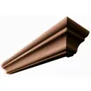 Карниз Uberture 1216x59x50мм цвет орех натуральный 2шт