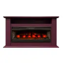 Каминокомплект Realflame Genri BD-P014 с очагом Jack-S 45 1500Вт бордовый