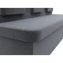 Диван кухонный Лига диванов Маккон 182 x 88 x 54 см цвет серый