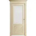 Дверь межкомнатная Uberture Florence style 62002 остеклённая 200x80см пленка ПВХ цвет серена керамик без замка и петель