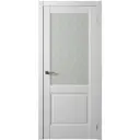 Дверь межкомнатная комплект Двери регионов Нова 4 200x60см пленка ПВХ остеклённая цвет ясень белый без замка и петель