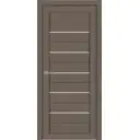 Дверь межкомнатная Uberture Light soft touch 2127 остеклённая 200x80см пленка ПВХ цвет софт тортора без замка и петель