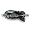 Удлинитель-шнур силовой iTOK тип SUR iCONNECT 1 розетка без заземления КГтп-ХЛ 2x1 мм 10 м 2200 Вт цвет черный