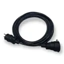 Удлинитель-шнур силовой iTOK тип SU i-connect-SU-PVS-215-1-44-3 1 розетка без заземления 2x1.5 мм 3 м 3500 Вт цвет черный