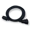 Удлинитель-шнур силовой Itok i-connect-SU-KG-325-1-44-20 1 розетка с заземлением 3x2.5 мм 20 м 3500 Вт цвет черный