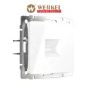 Розетка компьютерная встраиваемая Werkel a051136 RJ-45 цвет белый