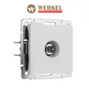 Розетка ТВ оконечная встраиваемая Werkel Встраиваемые механизмы a064018 цвет белый