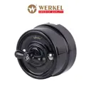 Переключатель накладной Werkel a051454 ретро 1 клавиша цвет черный