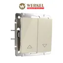 Выключатель Werkel жалюзи (слоновая кость) W1124503
