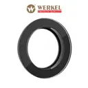 Рамка для розеток и выключателей Werkel Favorit Runda 1 пост цвет черный