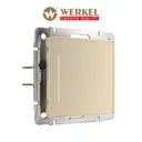 Выключатель сенсорный встраиваемый Werkel Встраиваемые механизмы W4512011 1 клавиша с подсветкой цвет шампань